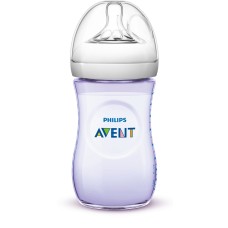 Lila natural zuigfles Avent 260ml