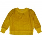 Okergele velours trui - Beatrice sweater honey