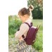 Auberginekleurige kinderrugzak - My first bag   [backtoschool]