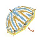 Doorzichtige paraplu met print - Strepen & bollen