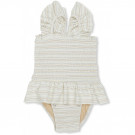Girl UV swimsuit baby - Vintage stripe (maat 1-3 maand) 