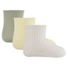 Set van 3 paar sokken - 3-pack rib socks gray dawn