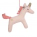 Roze mobiel met zwaan en unicorn - Mobile horse & swan 