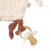 Knuffeldoekje schaap - Knitted baby comforter GOTS tiny farmer sheep