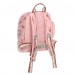Roze kleuterrugzak met giraffen - Mini backpack safari giraffe  [backtoschool]
