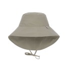 Olijfgroen UV zonnehoedje met klep - Sun protection long neck hat olive