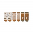 Set van 3 kousjes met print - Silas cotton socks 3-pack friendship sandy mix