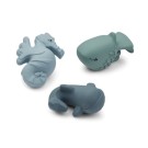 Badspeeltjes zee - Nori bath toys sea creature / whale blue 