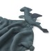Donkerblauw knuffeldoekje draak - Agnete cuddle cloth dragon whale blue mix