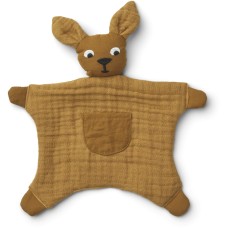 Knuffeldoekje kangoeroe - Amaya cuddle teddy kangaroo golden caramel