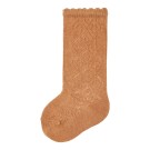 Cognacbruine kniekousen - Nbfsolaima knee sock bran noos
