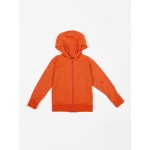 Oranje hoodie - French terry fiesta red