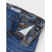 Donkerblauwe jeansshort - Nkmsofus dnmtonson medium blue denim (stapelkorting)