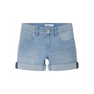 Lichtblauwe jeansshort - Nkfsalli dnmtasi shorts noos light blue denim 