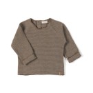 Bruingrijze sweater - Sim knit taupe