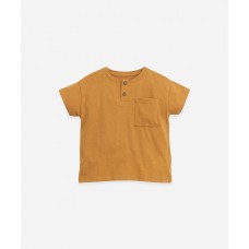 Karamelbruine t-shirt - Jersey t-shirt hazel