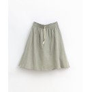 Grijsgroene lange rok - Mixed skirt cabo verde  (stapelkorting)