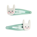 Set van 2 haarspeldjes met konijn - Bonnie the bunny hair clips 