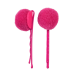 Set van 2 haarspeldjes met roze pom pom - Pink pom pom hair grips