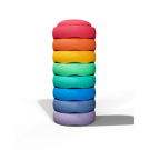 Stapelstein rainbow - Groot