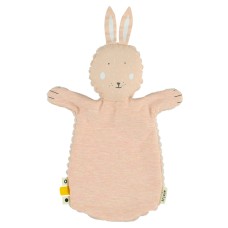 Handpop konijn - Mrs. Rabbit