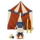 Stoffen poppenhuisje - Puppet world circus