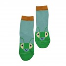 Lichtblauwe sokken - Socks happy beetles