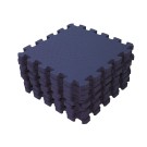 Donkerblauwe foam puzzeltapijt - Ocean blue