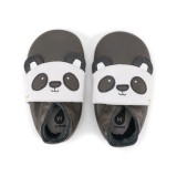 Kindersloefjes met pandasnoet - Bam-boo charcoal