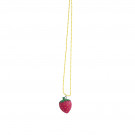 Kinderketting aardbei - Necklace strawberry 