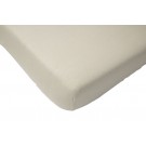 Wit hoeslaken wieg - White fitted sheet cotton 50 x 90
