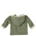 Groengrijs babyjasje - Baby jacket grainfield shadow green noos