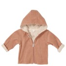 Bruinroos babyjasje - Baby jacket grainfield soft earth