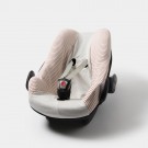 Beschermhoes voor autostoel met rode strepen - Car seat cover la linea clay
