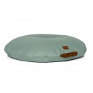 Grijsgroen groot zitkussen - Sahara beanbag floor cushion eden green 