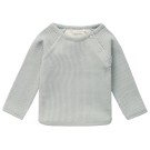 Grijsgroene t-shirt met wafelstructuur - Haeju mineral grey