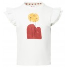 Wit t-shirt met print - Lotherton snow white