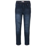 Donkerblauwe jeansbroek - Rogers regular fit dark blue