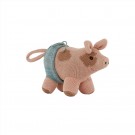 Gebreid knuffelvarken - Pig mini hugo rose 