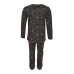 Kakigroene pyjama met vosjes - Dormir khaki