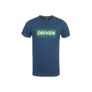 Donkerblauwe t-shirt 'driven' - Bryan dark blue