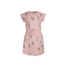 Lichtroos kleedje met konijnen - Twinkle light pink (stapelkorting)