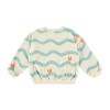 Sweater met golven en krabbenpootjes - Sweatshirt mar