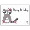 Happy birthday! - bloeikaarten (wildbloemen)