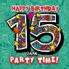3D wenskaart - 15 jaar 