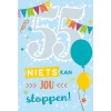 Muziek wenskaart - 55 jaar