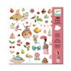 160 stickers - prinsessen theekransje