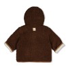 Omkeerbaar teddy jasje - Tiny timber tales bruin  
