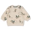 Sweater met eendjes - Sweater wiggle and waddle offwhite melange