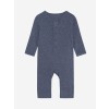 Blauw kruippakje - Vintage indigo melange
